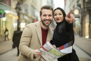 Couple holding unmarried partner tourist visa
